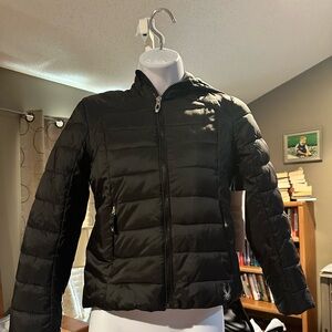 Girl’s Black Puffer Jacket